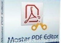 Master PDF Editor 5.4.38 Crack With Latest Version